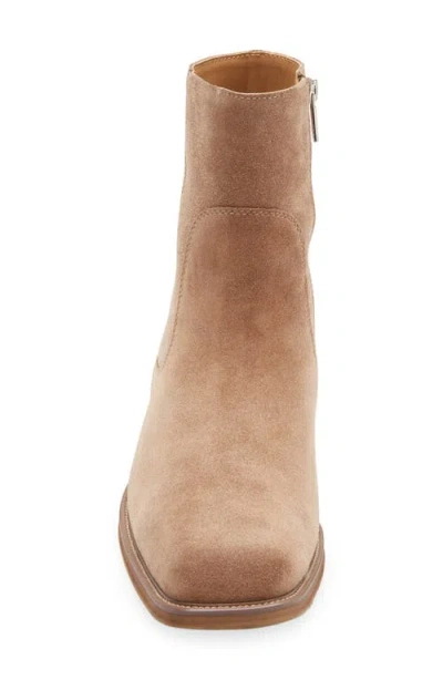 Steve Madden Jasper Zip-up Boot In Brown