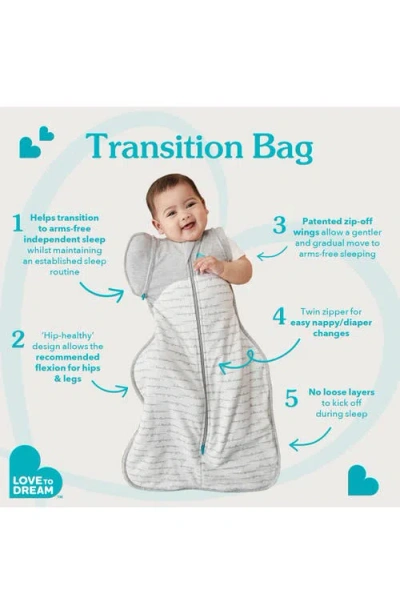 Love To Dream Swaddle Up™ Transition Bag1.0 Tog Swaddle In Green
