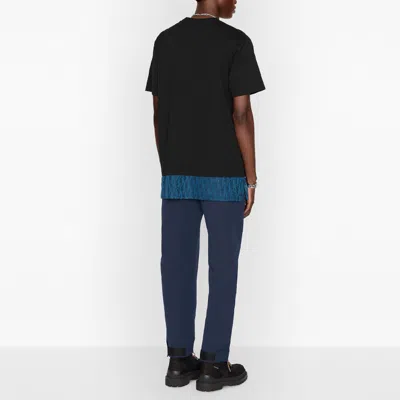 Dior Oblique T-shirt 'blue'