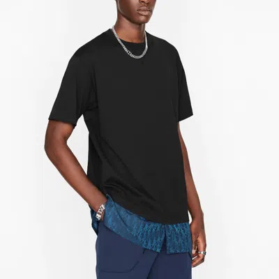 Dior Oblique T-shirt 'blue'