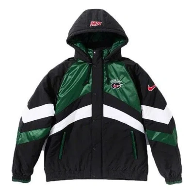 Supreme X Nike Hooded Sport Jacket 'black Green White' In Multi