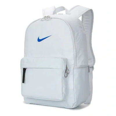 Nike Heritage Eugene Wntrzd Bkpk Student Schoolbag Casual Backpack Unisex Whitegold In Blue