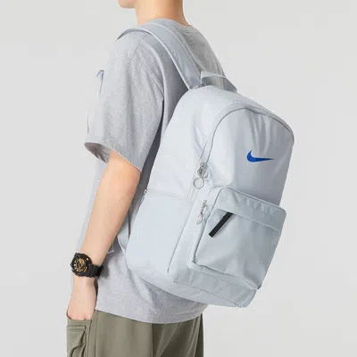 Nike Heritage Eugene Wntrzd Bkpk Student Schoolbag Casual Backpack Unisex Whitegold In Blue