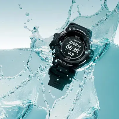 Casio G-shock Digital 'black' In Brown