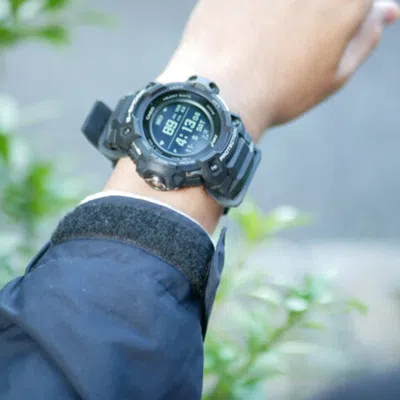 Casio G-shock Digital 'black' In Brown