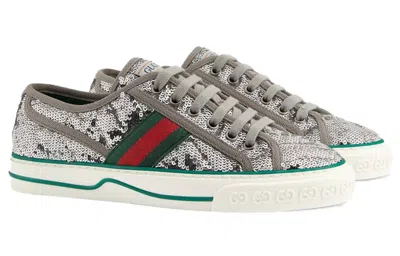 Gucci (wmns)  Tennis 1977 'sequin - Silver' In Multi