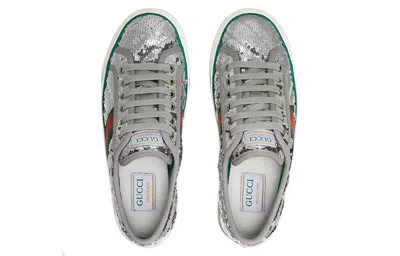 Gucci (wmns)  Tennis 1977 'sequin - Silver' In Multi