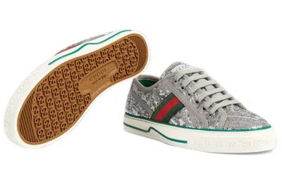 Gucci (wmns)  Tennis 1977 'sequin - Silver' In Multi