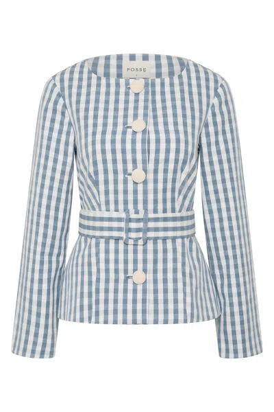 Posse Heidi Jacket In Blue