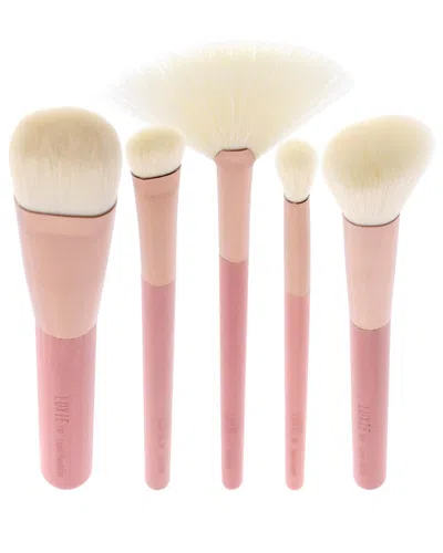 Luxie Gaea Define & Blend Brush Set In Pink