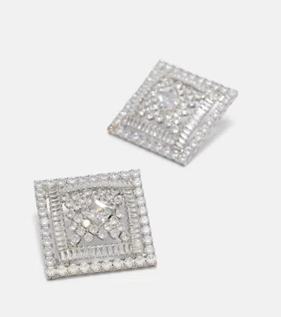 Rebecca Vallance Embellished Earrings In Metallic
