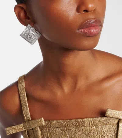 Rebecca Vallance Embellished Earrings In Metallic