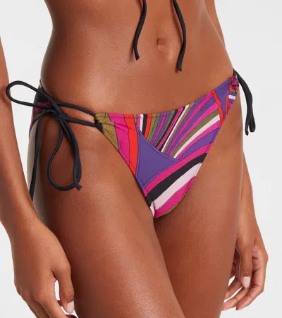 Pucci Iride Bikini Bottoms In Multi