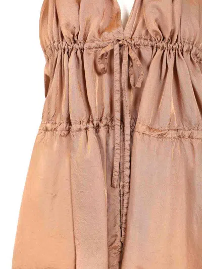 Dries Van Noten Women Halterneck Top In Brown