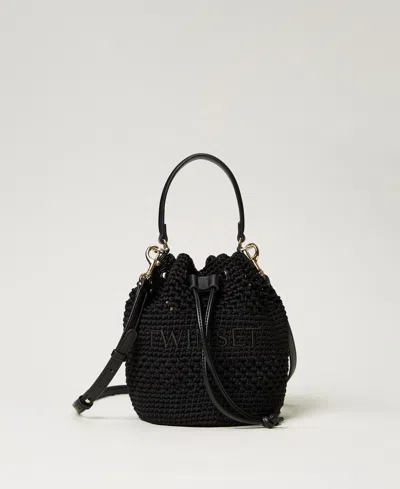 Twinset Sac Seau En Coton Crochet