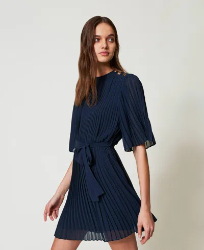 Twinset Dress In Blue