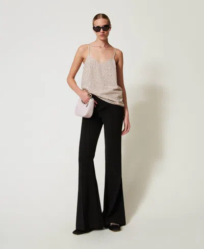 Twinset Top In Neutral