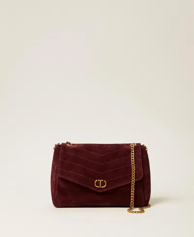 Twinset Sac À Bandoulière « Dreamy » Réversible En Cuir