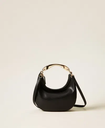 Twinset Sac « Croissant » Avec Anse En Métal