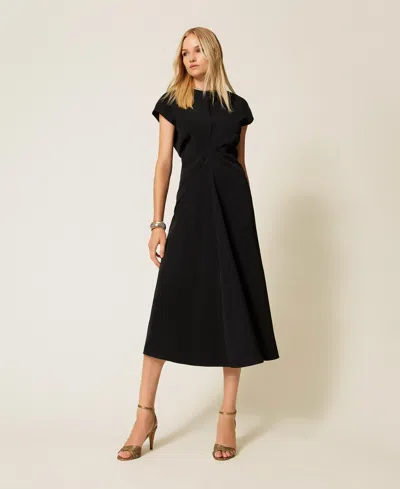 Twinset Dress  Woman Color Black In Black