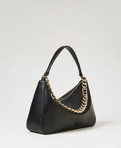 Twinset Sac « Liliane » Moyen En Cuir