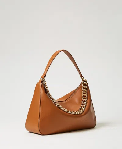 Twinset Sac « Liliane » Moyen En Cuir