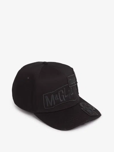 Dsquared2 Logo Contrast Cap In Black
