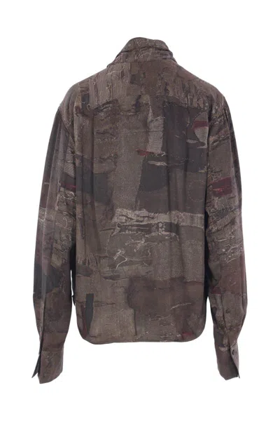 Ziggy Chen Shirts In Gray