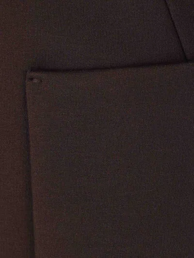 Dorothee Schumacher Notched-lapel Single-button Blazer In Brown
