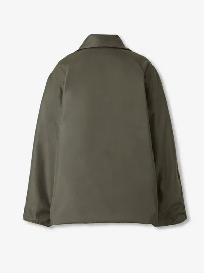 Maison Margiela Reversible Technical Jacket In Green