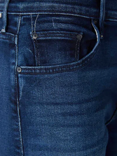 Mother Flared Jeans In Blue