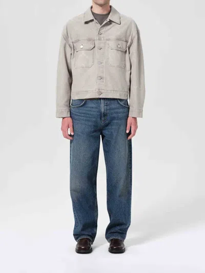 Agolde Fusion Denim Pants In Blue