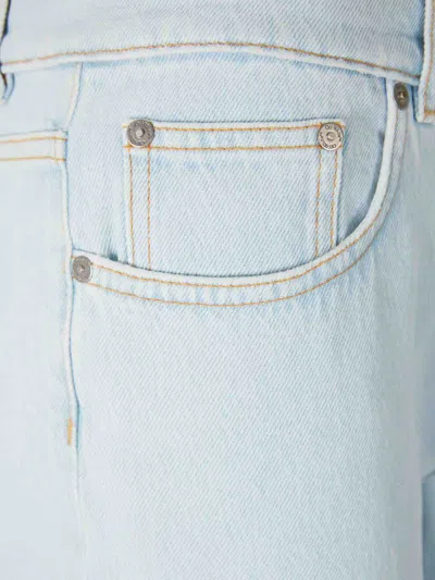 Off-white Flared Jeans In Blue