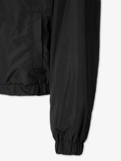 Ami Alexandre Mattiussi Ami Paris Technical Fabric Jacket With Zip And Hood. In Black