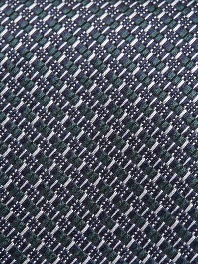 Zegna Silk Tie In Blue