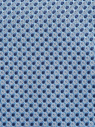 Zegna Silk Tie In Blue