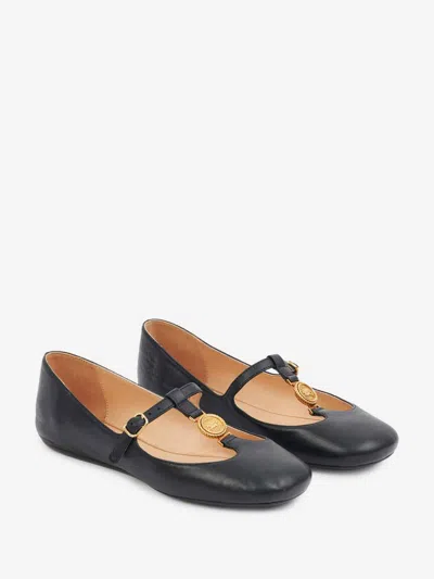 Chloé Leonore Ballet Flats In Black
