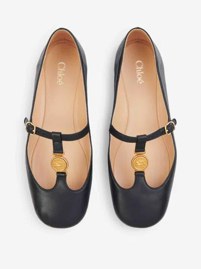 Chloé Leonore Ballet Flats In Black