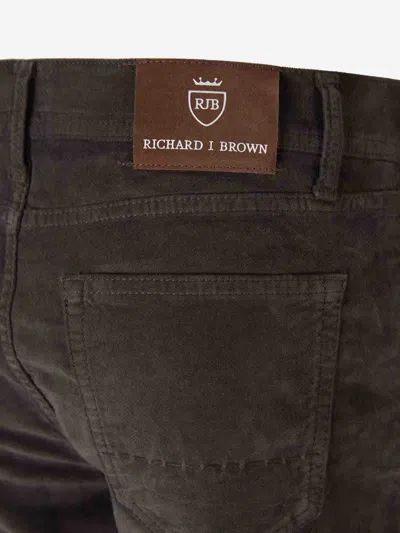 Richard J Brown Richard J. Brown Five Pocket Trousers In Gray