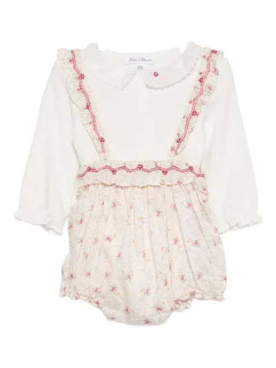 Tartine Et Chocolat All-over Floral Print Babygrow Set In Multi