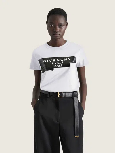 Givenchy Organic Cotton T-shirt In White