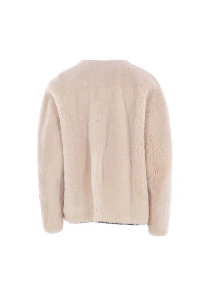 Totême Toteme Coats In Neutral