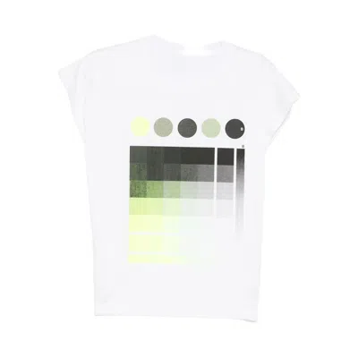 Issey Miyake Graphic-print T-shirt In White