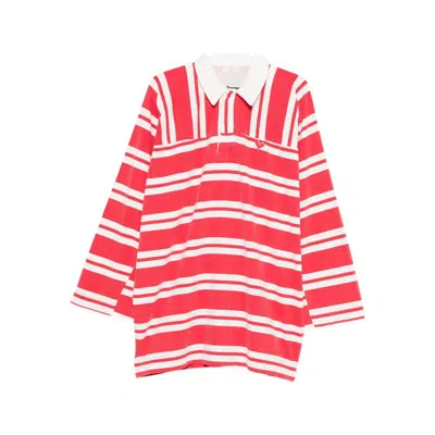 Bellerose Long Sleeve Dress In Red