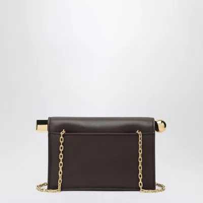 Jacquemus The Small Rond Carré Pouch In Brown