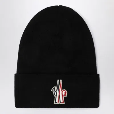 Moncler Grenoble Hat With Logo Embroidery In Black