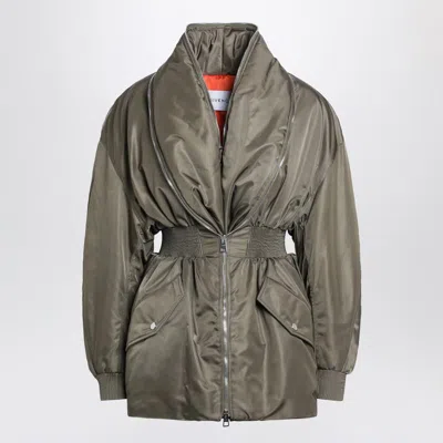 Givenchy Bomber Jacket With Shawl Collar And Zip In Gray