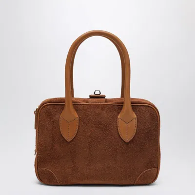 Golden Goose Suede Bag In Color In Brown