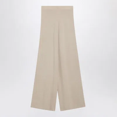Max Mara And Knit Trousers In Neutral