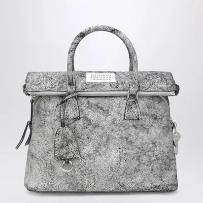 Maison Margiela 5ac Loved To Death Mini Handbag In White